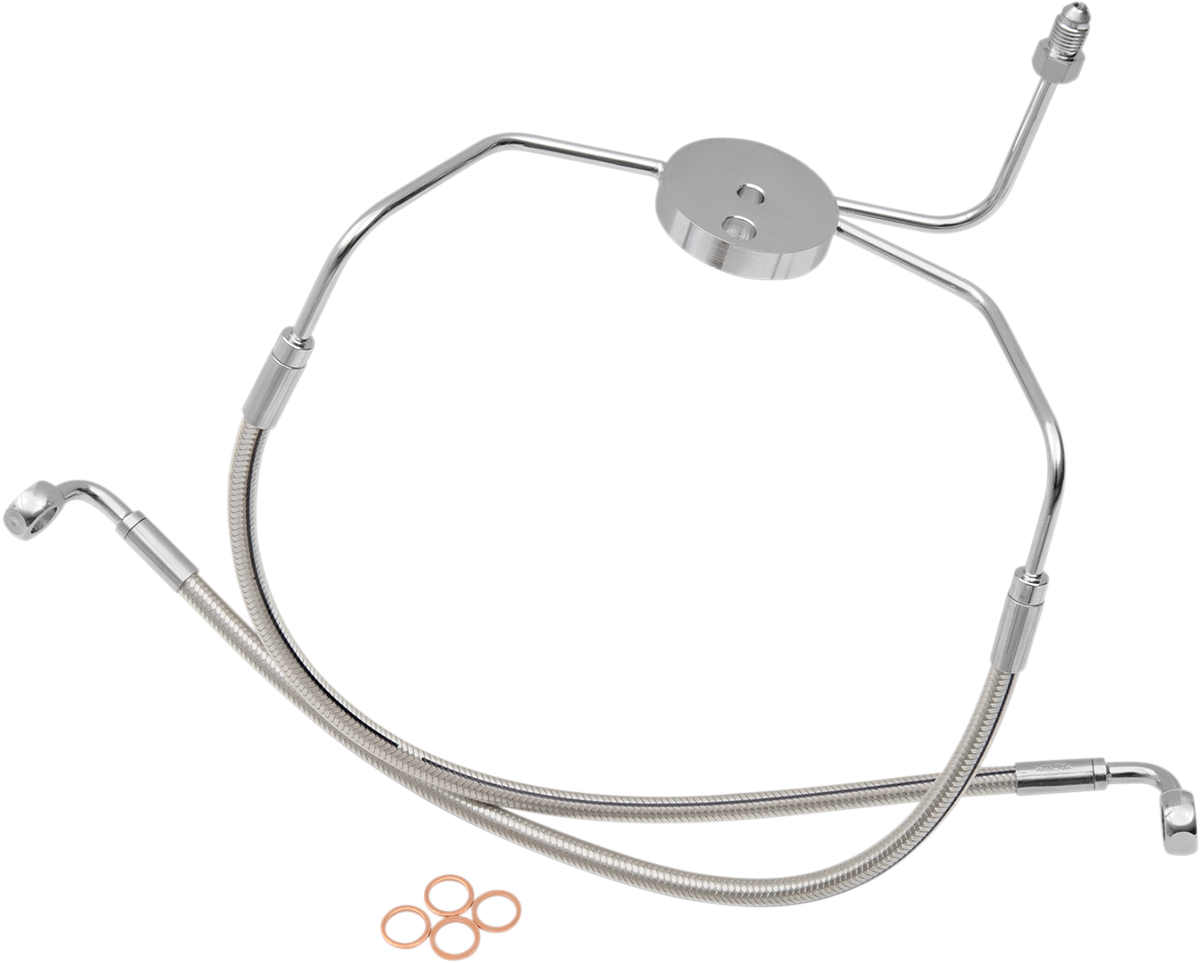 MAGNUM SHIELDING Brake Line - Polished