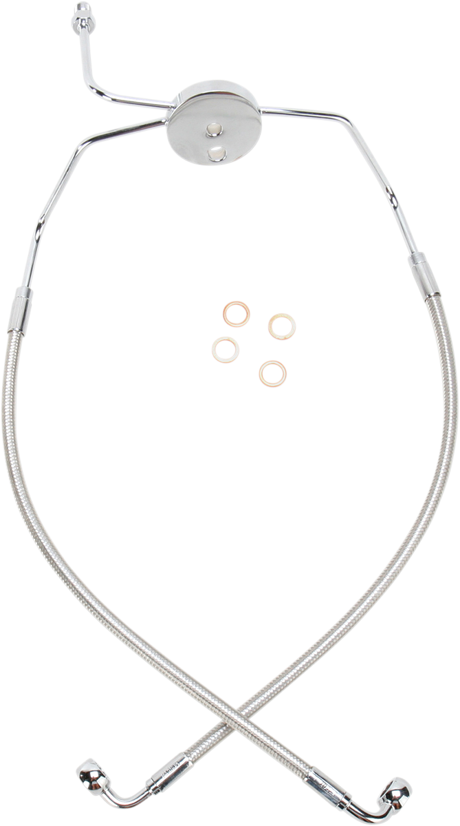 MAGNUM SHIELDING Brake Line - Polished