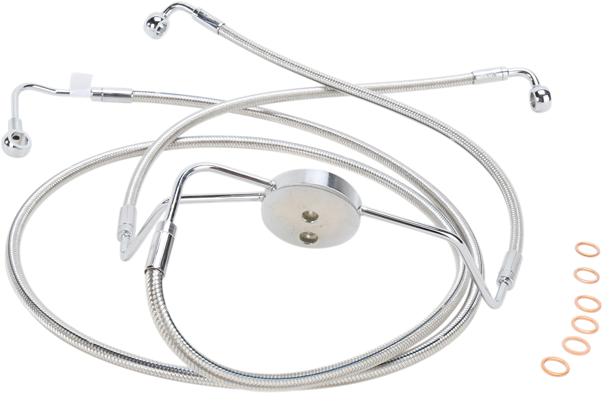 MAGNUM SHIELDING Brake Line - 48" - Polished Stainless - Image 2