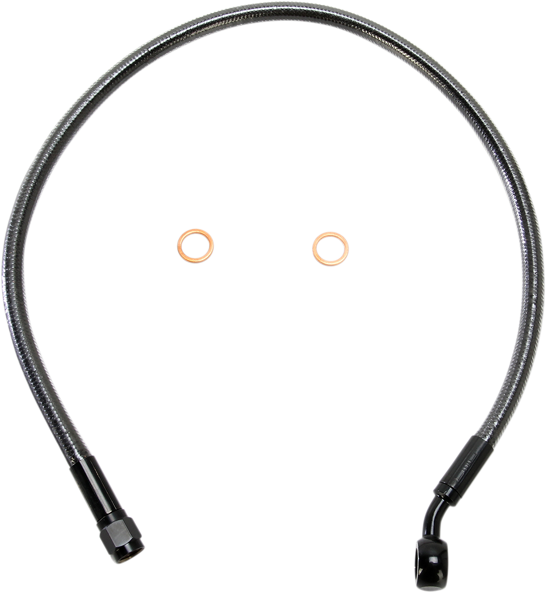 MAGNUM SHIELDING Brake Line - 10mm-35° - 22" - Black Pearl