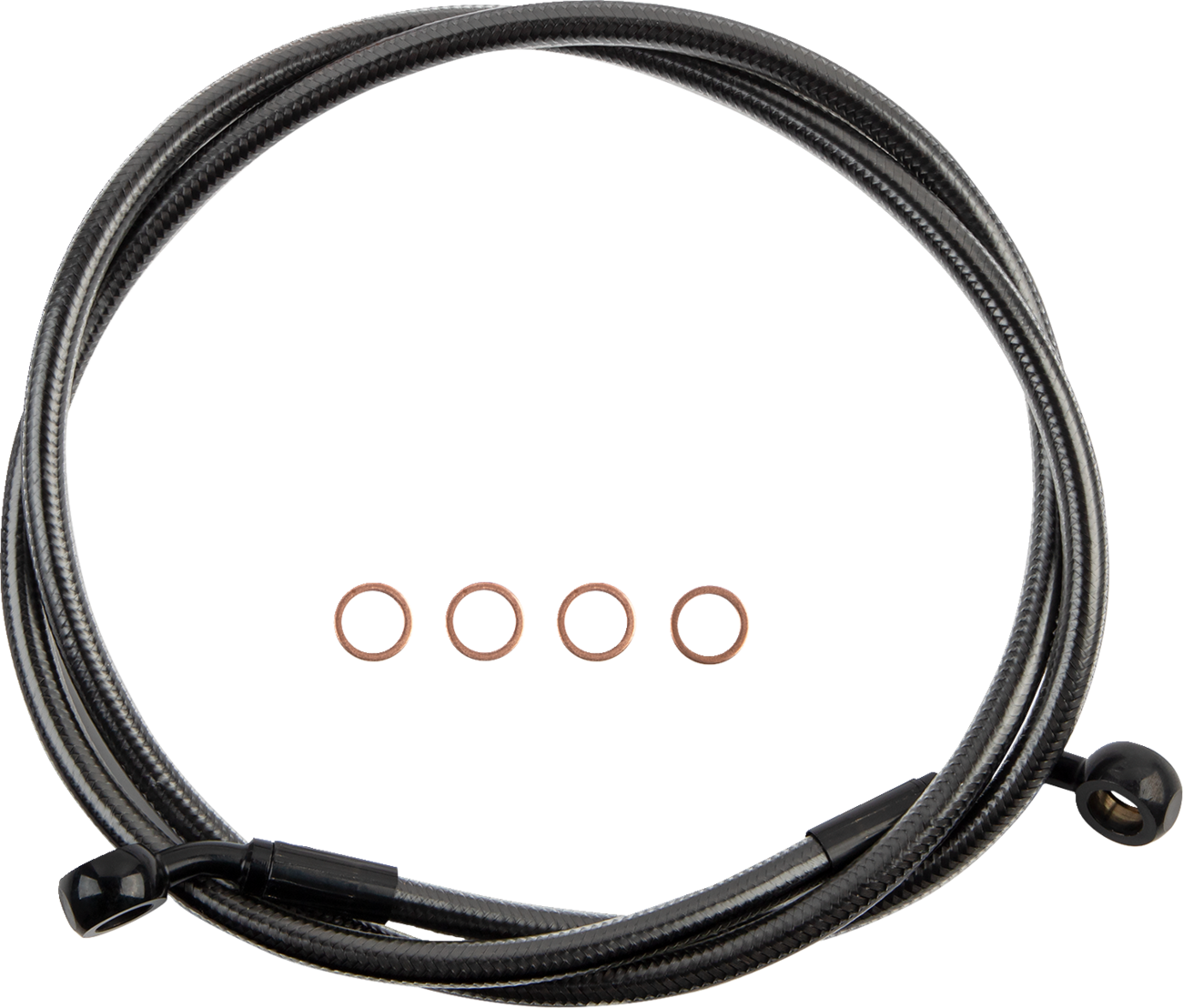 MOOSE OFFROAD Brake Line - Front - Stainless Steel - KTM - Image 2