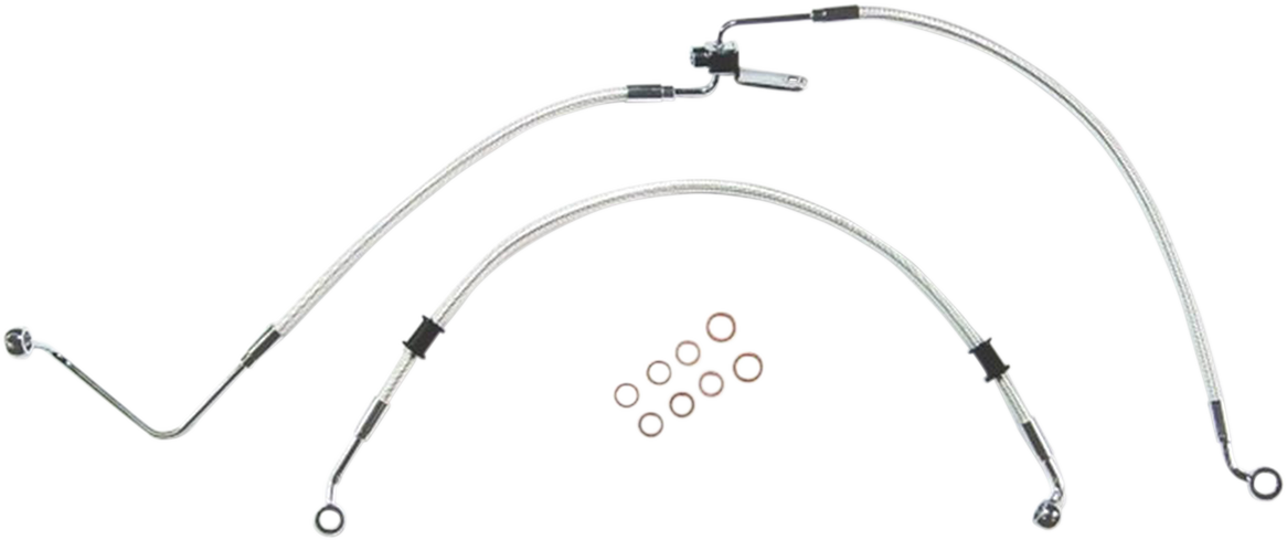 MAGNUM SHIELDING Brake Line - Rear - ABS - Sterling Chromite II