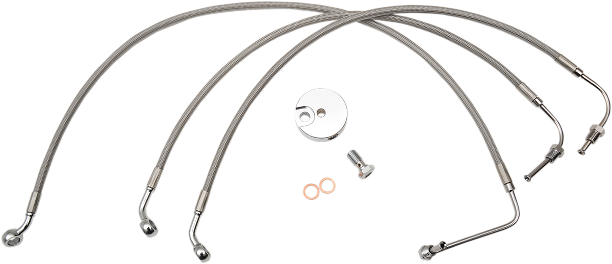 MAGNUM SHIELDING Brake Line - Polished - Image 2