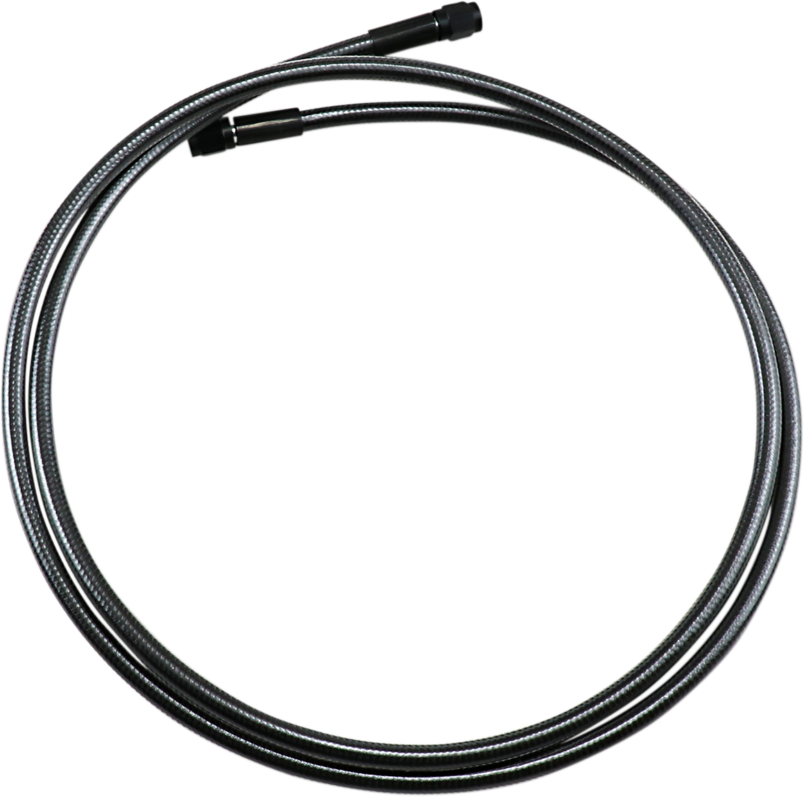 DRAG SPECIALTIES Brake Line - Front - Black - +10" ABS - Image 2