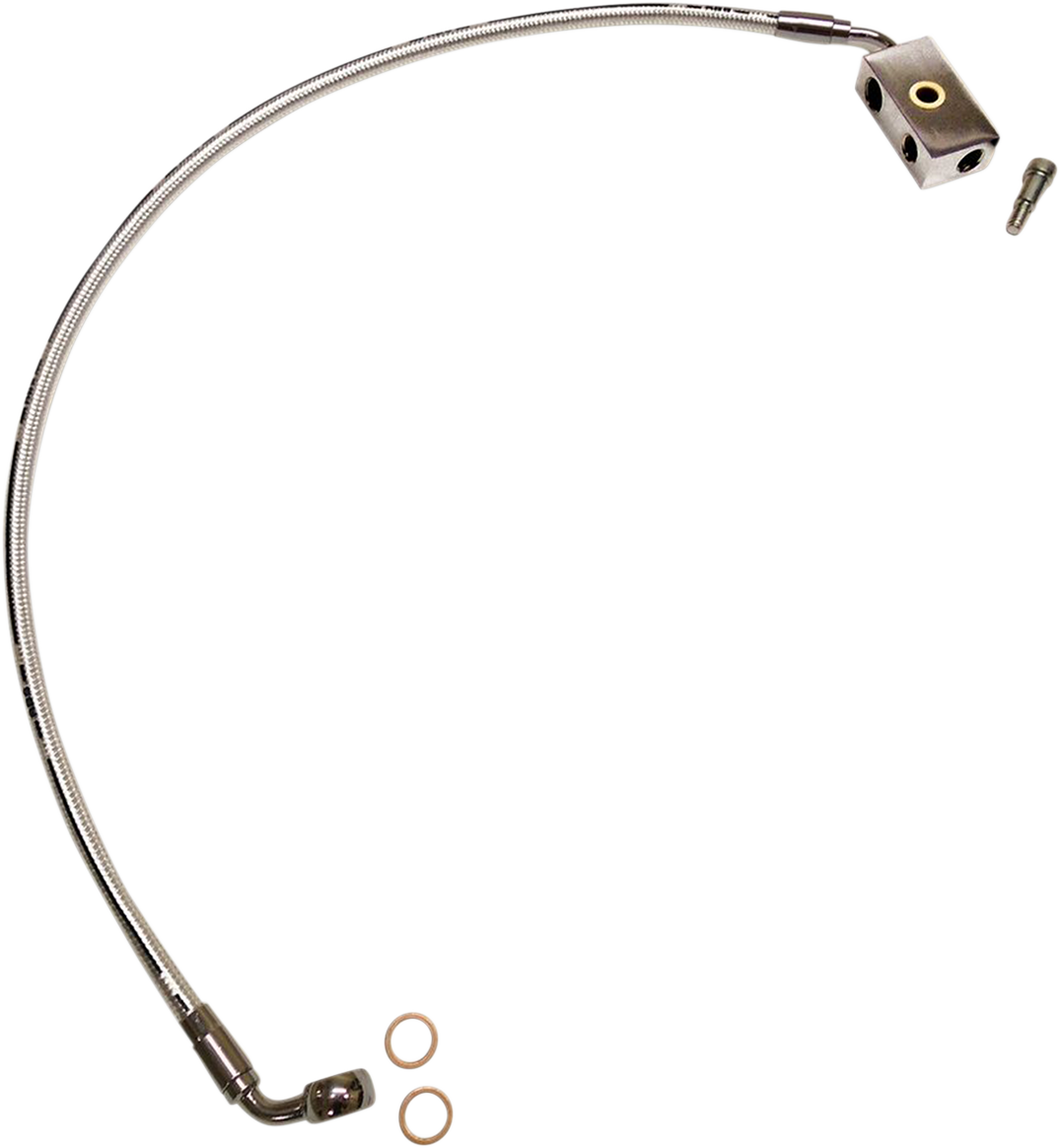 MAGNUM SHIELDING Brake Line - 10 mm-35° - 28" - Black Pearl - Image 2