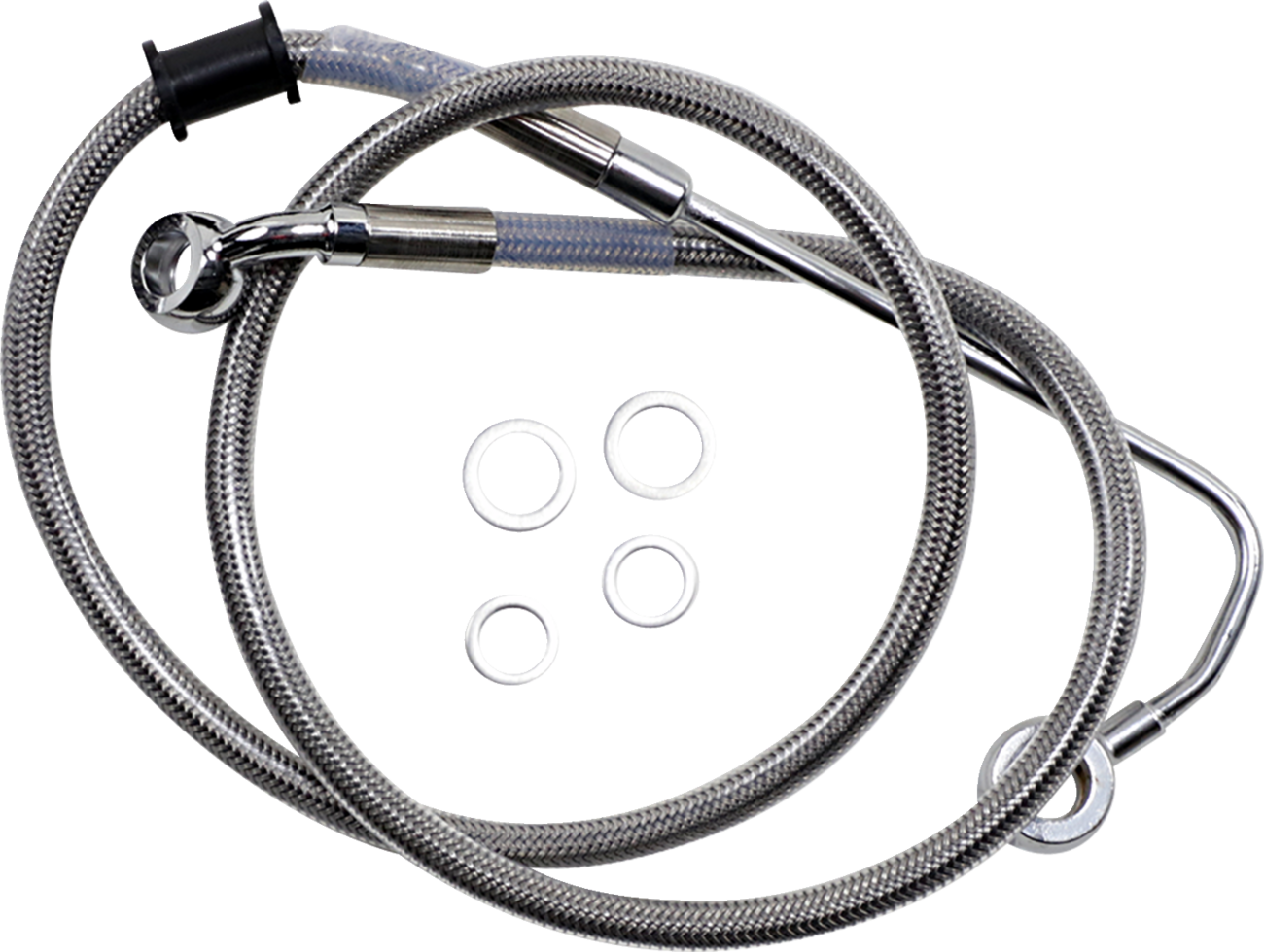 MAGNUM SHIELDING Brake Line - 10 mm-Straight - 23" - Black Pearl - Image 2