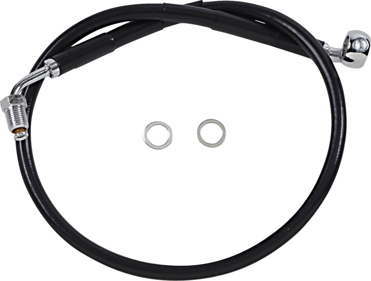 MAGNUM SHIELDING Brake Line - Upper with Adapter - Black - Image 2