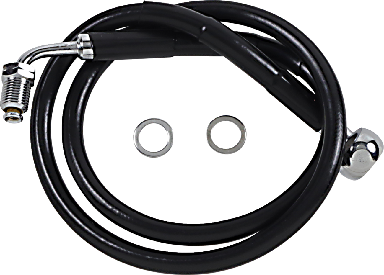 MAGNUM SHIELDING Brake Line - Upper with Adapter - Black - Image 2