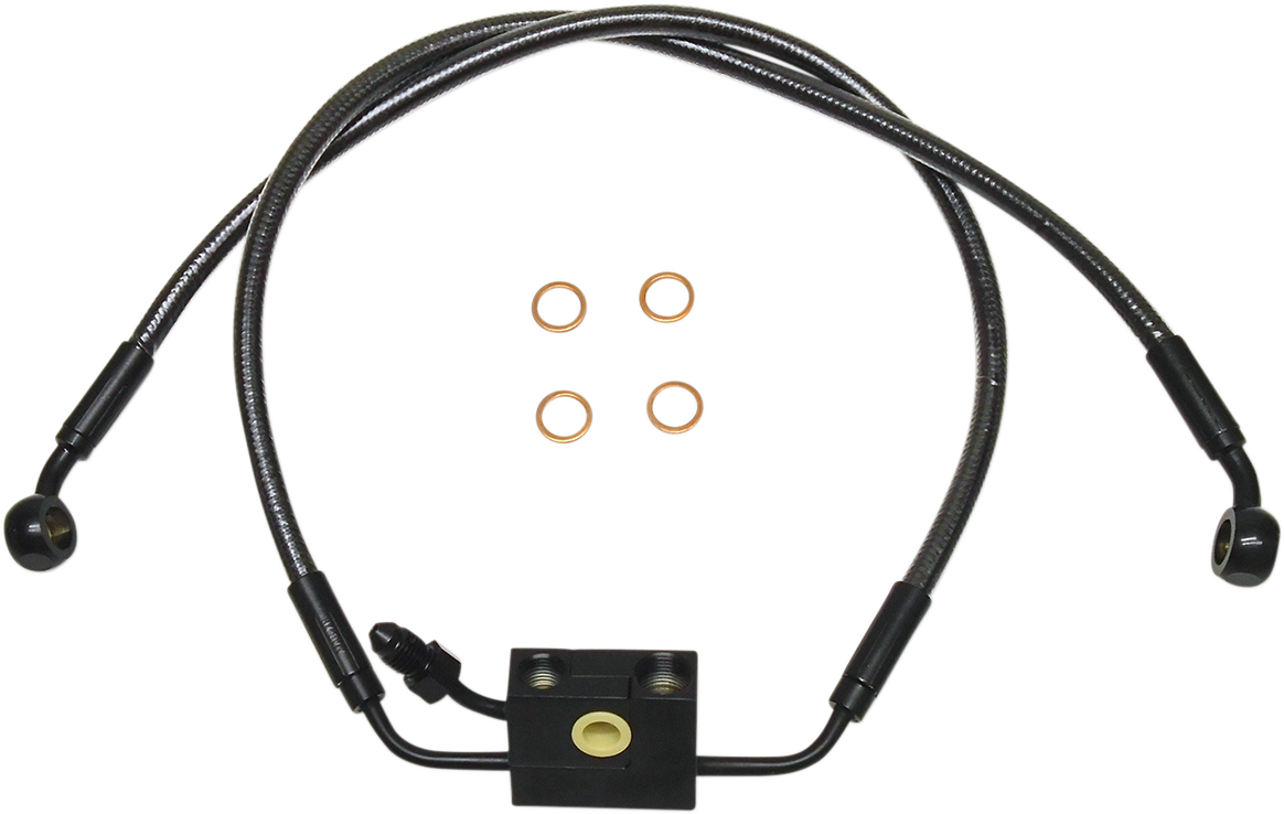 MAGNUM SHIELDING Brake Line - Black Pearl