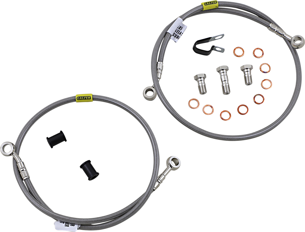 MAGNUM SHIELDING Brake Line - Black - Indian - Image 2