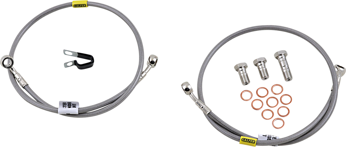 GBRAKES Brake Line - Stainless Steel