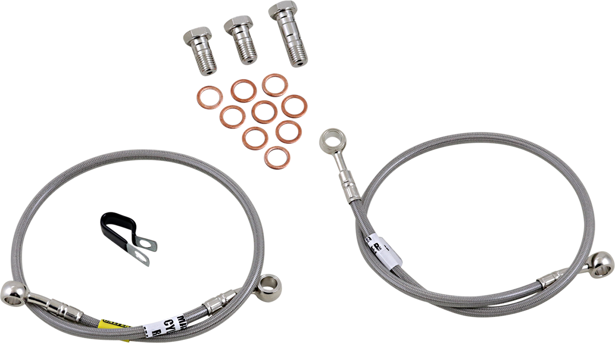 GBRAKES Brake Line - Stainless Steel
