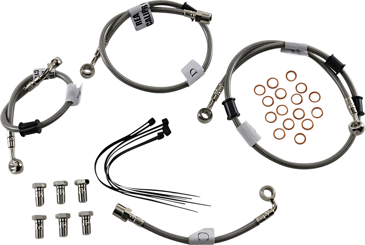 GBRAKES Brake Line - Stainless Steel