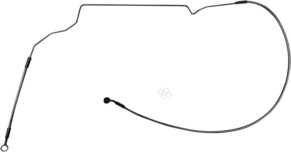 MAGNUM SHIELDING Brake Line - Upper - Black Pearl