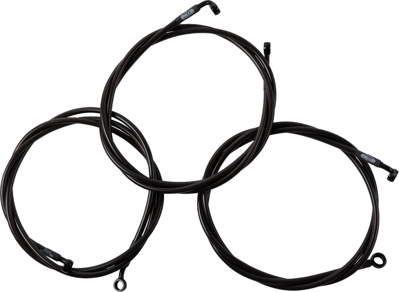 LA CHOPPERS Brake Line - 24"+ - '15-'17 FL