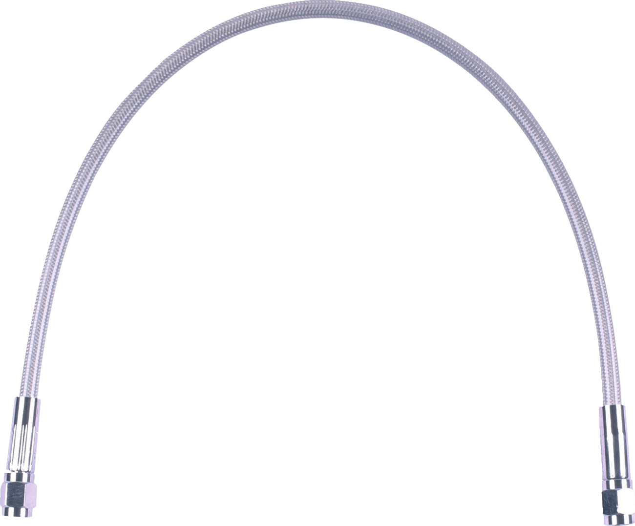 MAGNUM SHIELDING Universal XR Brake Line - 19" - Stainless w/ Chrome Fittings