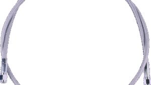 MAGNUM SHIELDING Universal XR Brake Line - 54" - Stainless w/ Chrome Fittings