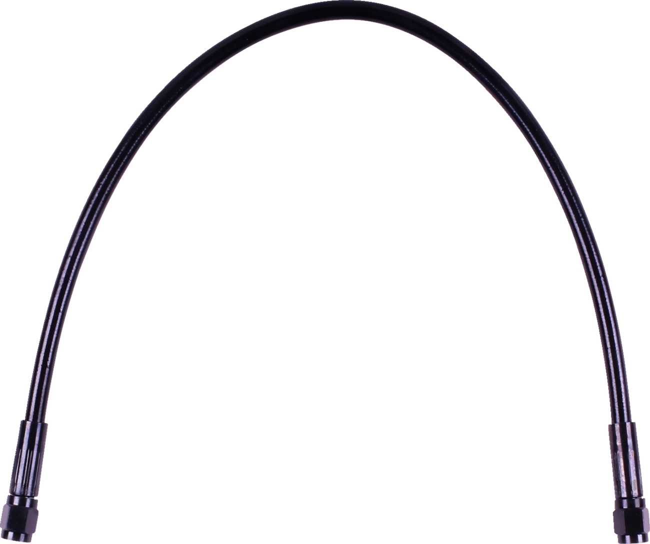 MAGNUM SHIELDING Universal XR Brake Line - 21" - Black w/ Black Fittings