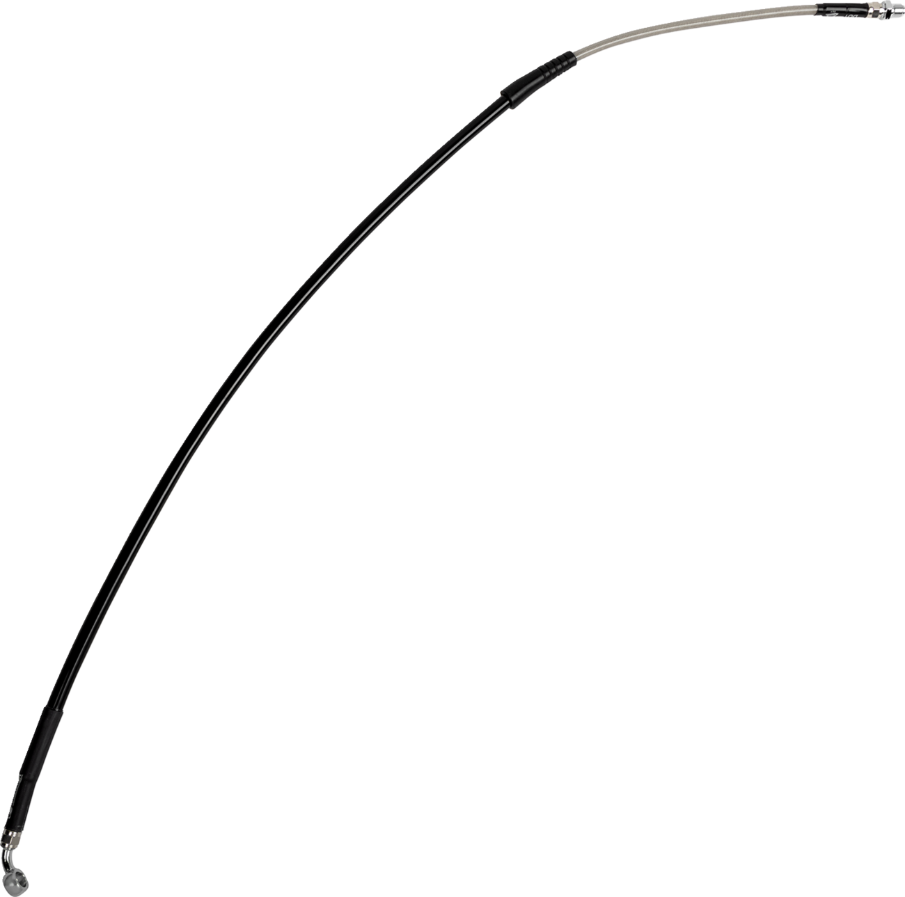 MAGNUM SHIELDING Universal XR Brake Line - 18" - Stainless w/ Chrome Fittings - Image 2