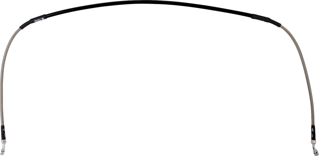 MAGNUM SHIELDING Universal XR Brake Line - 19" - Stainless w/ Chrome Fittings - Image 2