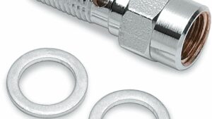 DRAG SPECIALTIES Banjo Bolt - 3/8-24 - Adapter