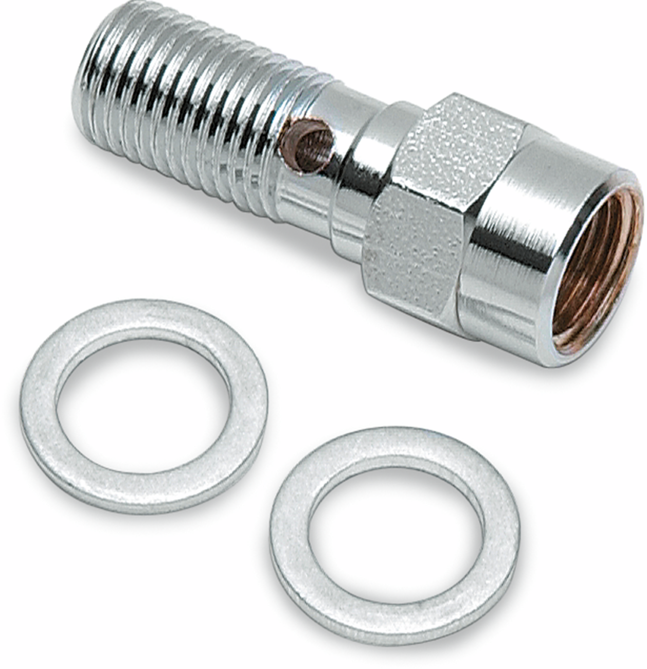 DRAG SPECIALTIES Banjo Bolt - 3/8-24 - Adapter