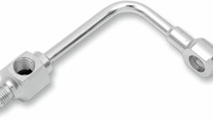 DRAG SPECIALTIES Banjo Fitting - 3/8" x AN3 - 90° - Long