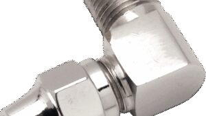 DRAG SPECIALTIES Brake Line Fitting - 1/8" NPT - 90°