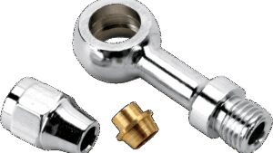 DRAG SPECIALTIES Banjo Fitting - 3/8"/10mm - Straight