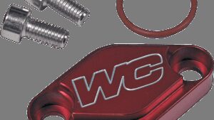 WORKS CONNECTION Block Off Plate - Red