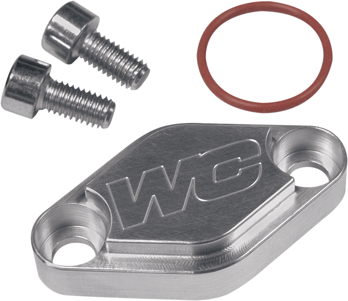 WORKS CONNECTION Block Off Plate - Silver