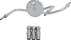 MAGNUM SHIELDING BYO Brake Tee - Narrow Glide - Chrome