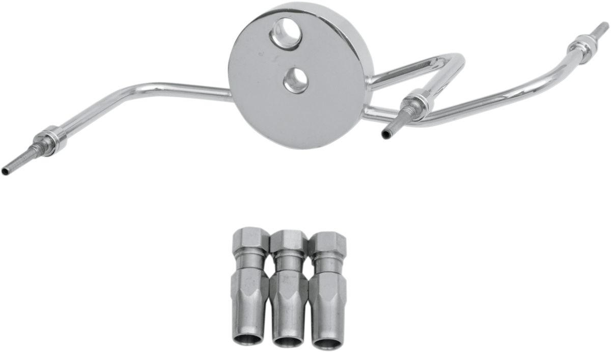 MAGNUM SHIELDING BYO Brake Tee - Narrow Glide - Chrome