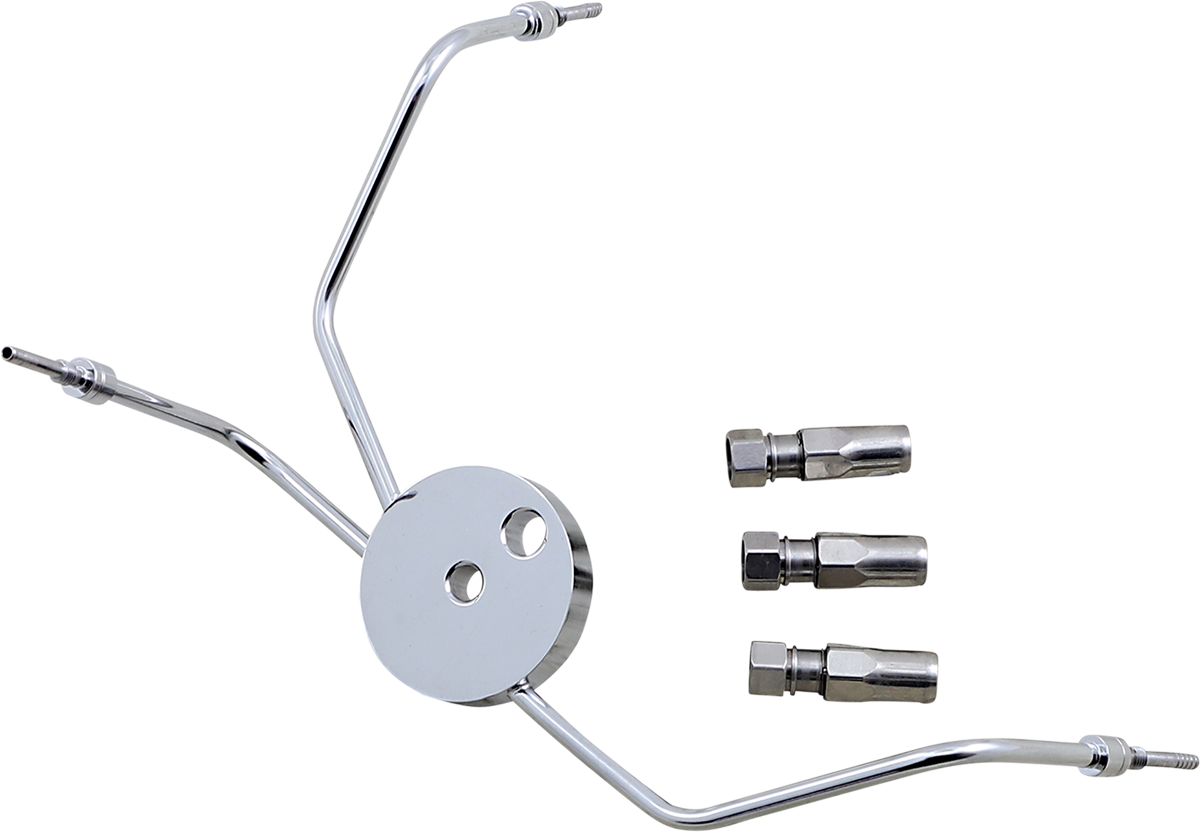 MAGNUM SHIELDING BYO Brake Tee - '08-'13 FLHT - Chrome