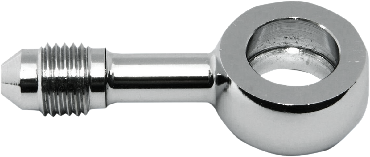 MAGNUM SHIELDING Banjo Fitting - 7/16" - AN3 180° - Chrome