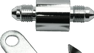 MAGNUM SHIELDING T-Block with Bracket - AN3 - Chrome