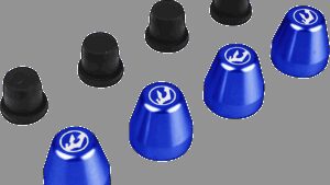 DRIVEN RACING Brake Bleeder Cover - Blue