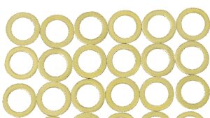 MOOSE OFFROAD Banjo Washer - Copper - 25 Pack