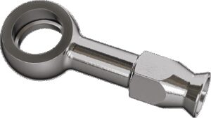 GOODRIDGE Banjo Adaptor - 3/8" - Straight - Long