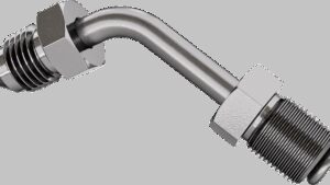 GOODRIDGE Universal Banjo - AN3 Adaptor - 60° - Stainless Steel