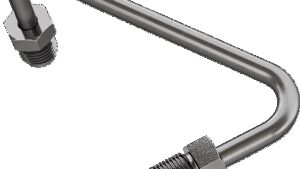 GOODRIDGE Universal Banjo - AN3 Adaptor - S Bend - Stainless Steel