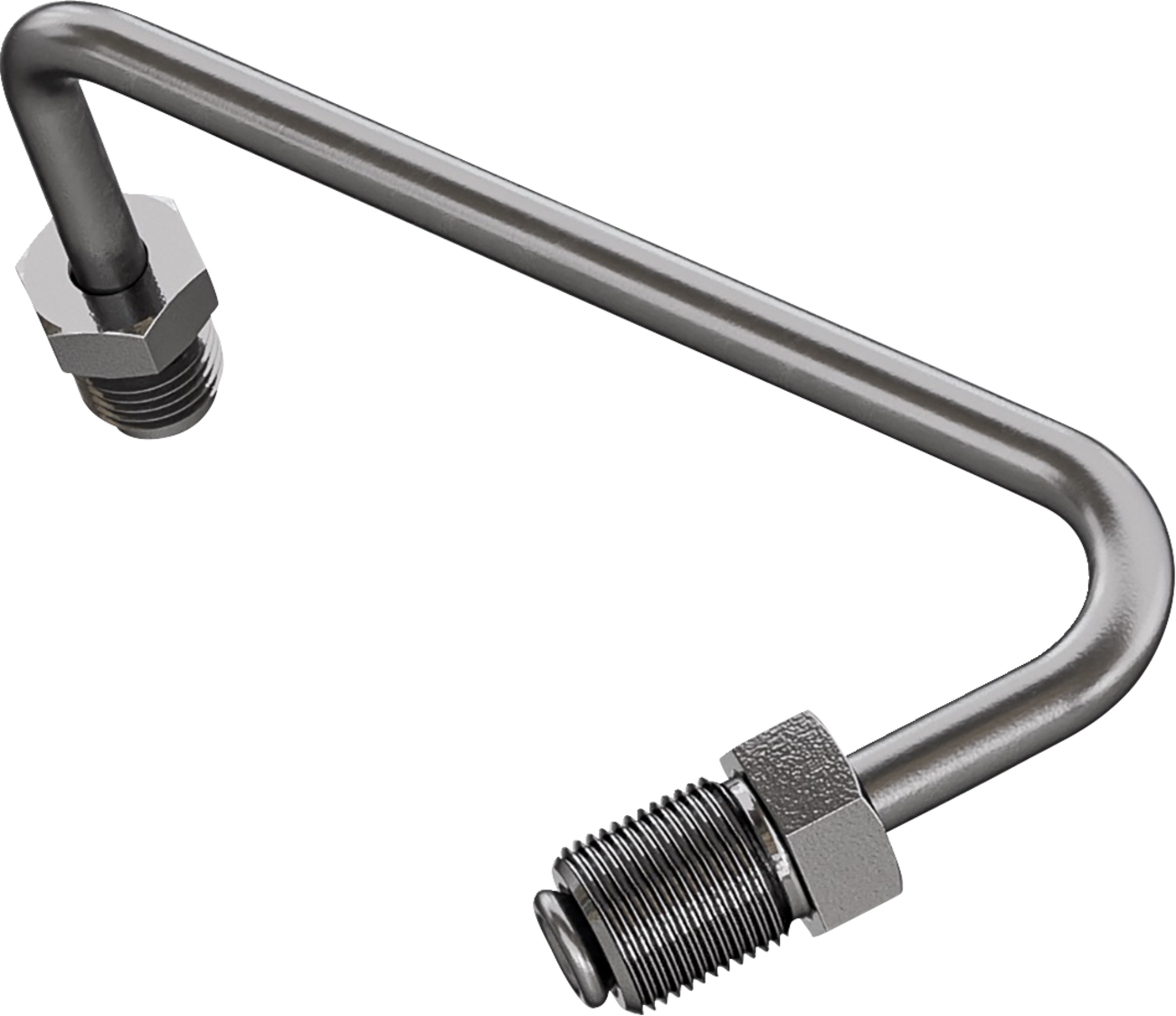 GOODRIDGE Universal Banjo - AN3 Adaptor - S Bend - Stainless Steel