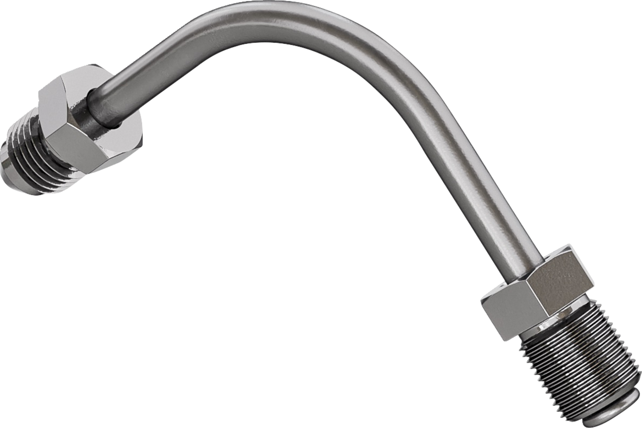 GOODRIDGE Universal Banjo - Long AN3 Adaptor - 90° Side Bend - Stainless Steel