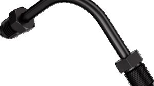 GOODRIDGE Universal Banjo - Long AN3 Adaptor - 90° Side Bend - Black Zinc