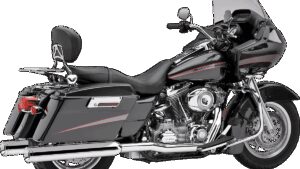 COBRA True Dual Headpipes - Chrome - '95-'06 FL