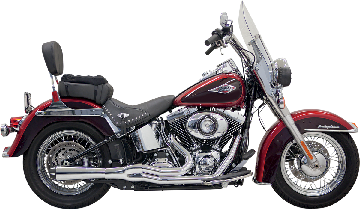 VANCE & HINES Shortshots Staggered Exhaust System - Chrome - Image 2