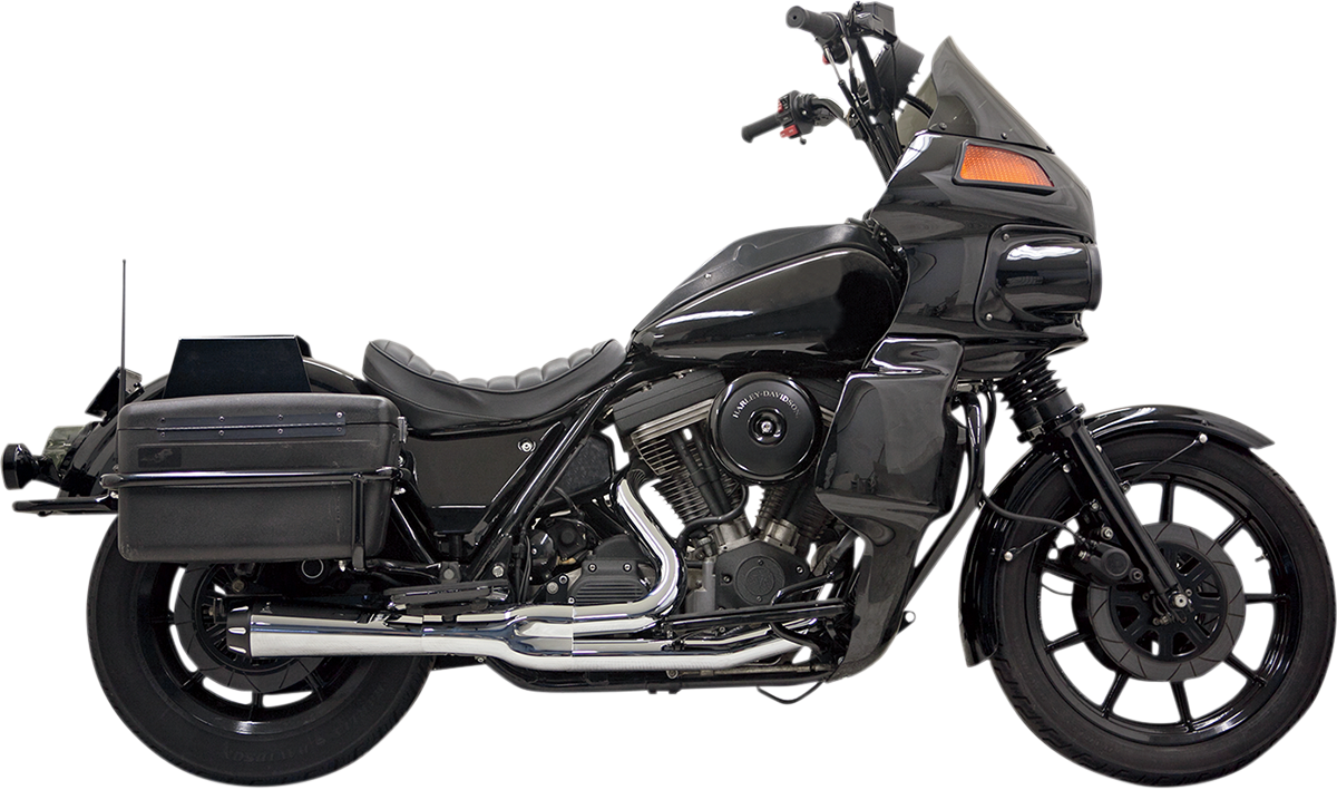 BASSANI XHAUST Road Rage 2:1 Exhaust - Chrome - FXR