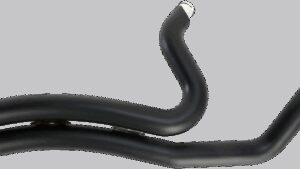 COBRA Speedster Swept Short Exhaust - Black - '14-'20 XL
