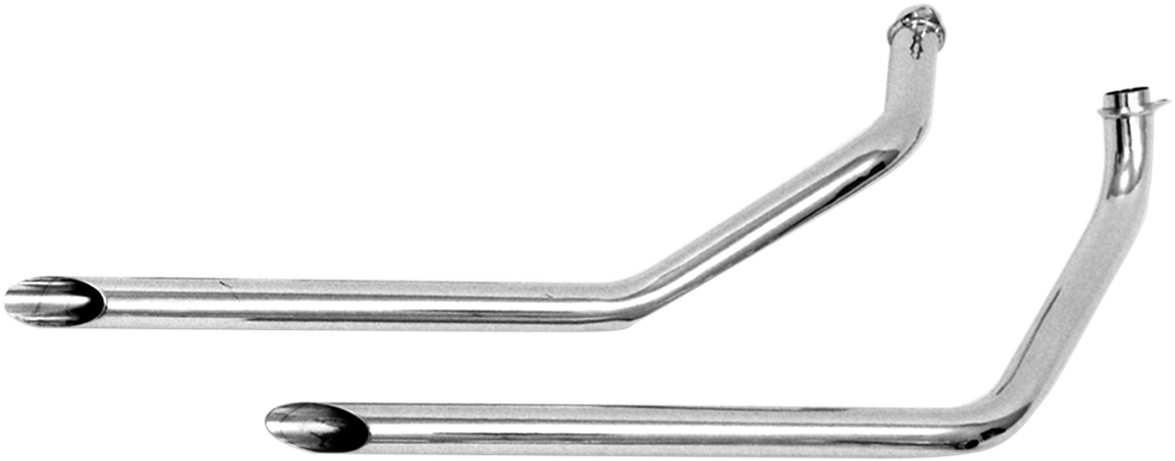 PAUGHCO Staggered Dual Slash Cut Drag Pipes