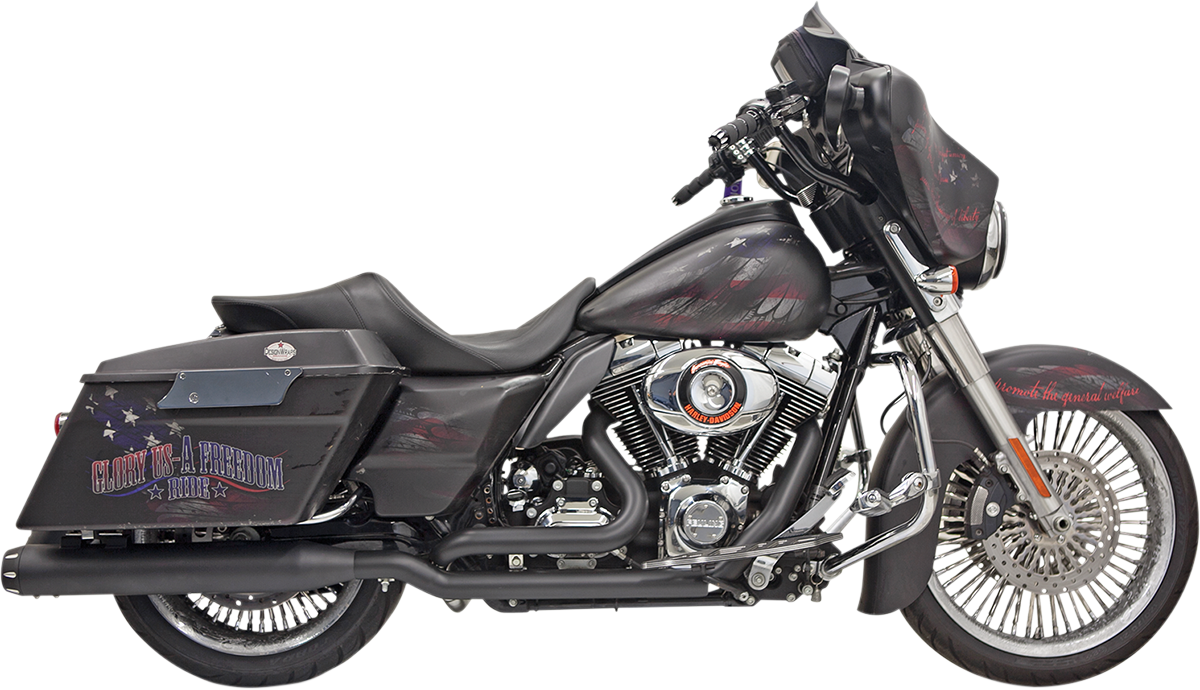 BASSANI XHAUST B1 2:1 Exhaust - Black - Image 2